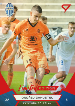 Ondrej Zahustel Mlada Boleslav SportZoo FORTUNA:LIGA 2021/22 2. serie Red /49 #286